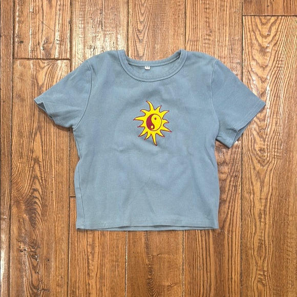 Other - Kids Blue Sun Graphic T-Shirt